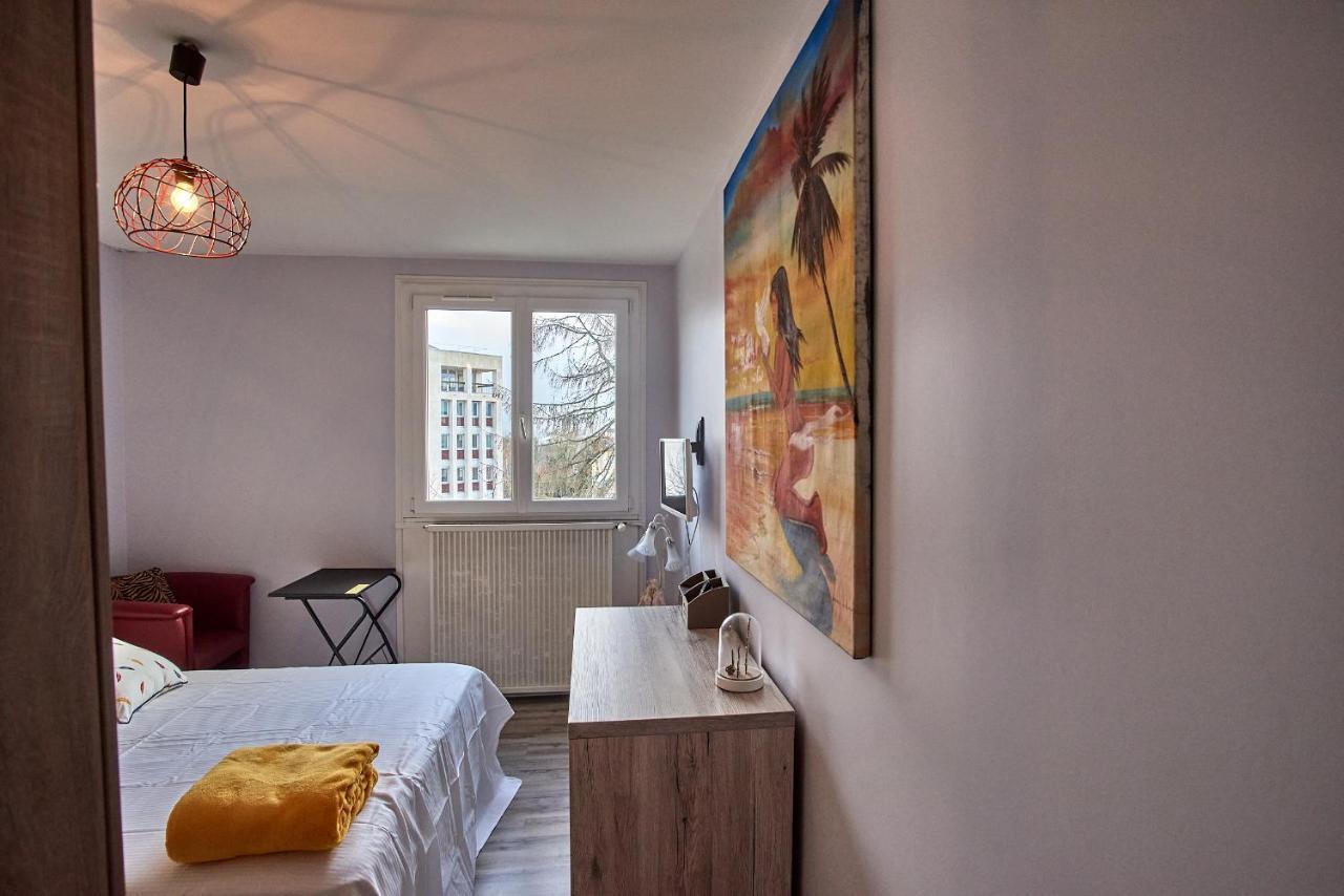 Chambres A Louer Dans Appartement Balcon - Wifi - Parking Gratuit Невер Экстерьер фото
